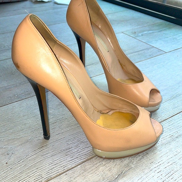 Nicholas Kirkwood Shoes Nicholas Kirkwood Size 39 Tan Blush Leather